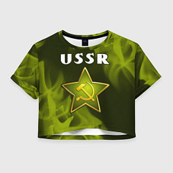 Женский топ USSR - ЗВЕЗДА - Огонь