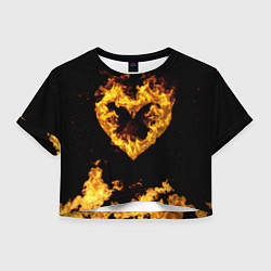 Женский топ Fire Heart