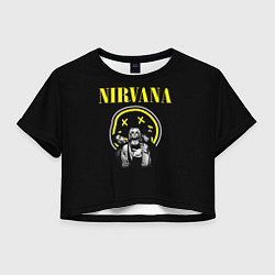 Женский топ NIRVANA логотип и исполнители