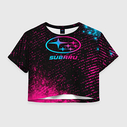 Женский топ Subaru Neon Gradient FS