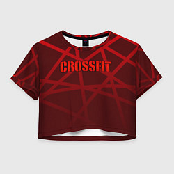 Женский топ CROSSFIT - КРАСНЫЕ ЛИНИИ