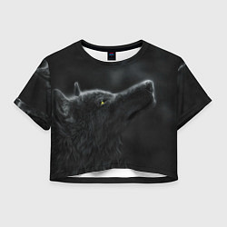 Женский топ Черная волчица