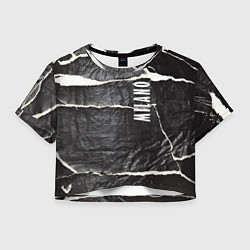 Футболка 3D укороченная женская Vanguard rags - Milano, цвет: 3D-принт