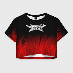 Женский топ Babymetal red plasma