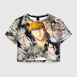 Футболка 3D укороченная женская Блич Уэко Мундо, цвет: 3D-принт