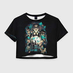 Женский топ Семейка Аддамс