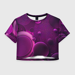Женский топ Фиолетовые шары