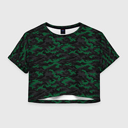 Женский топ Точечный камуфляжный узор Spot camouflage pattern