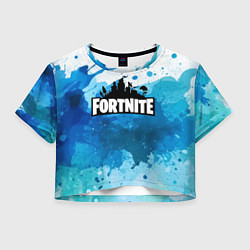 Женский топ Fortnite Logo Paint