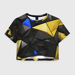 Женский топ Black yellow elements