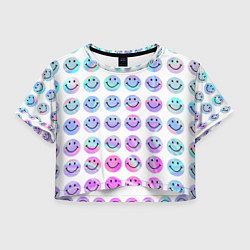 Женский топ Smiley holographic