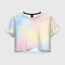 Футболка 3D укороченная женская Tie dye из сериала убийства в одном здании, цвет: 3D-принт