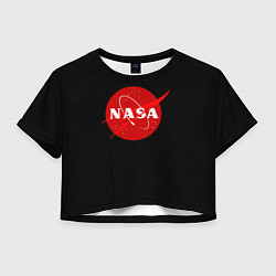 Женский топ NASA redlogo space usa