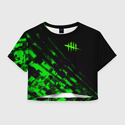 Женский топ Dead by daylight green neon