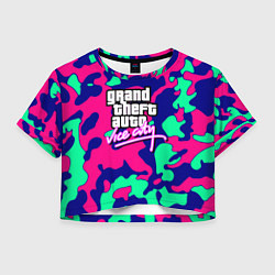 Женский топ GTA vice city камуфляж