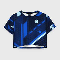 Женский топ Schalke 04 sport geometry