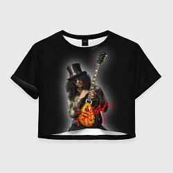 Женский топ Slash музыкант группы Guns N Roses