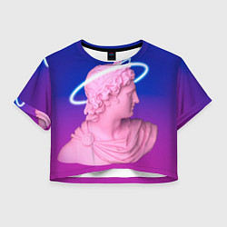 Женский топ Vaporwave neon