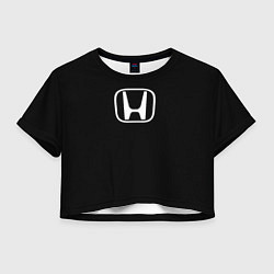 Женский топ Honda white logo