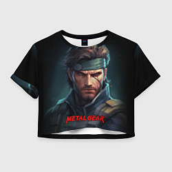 Женский топ Веном Снейк из игры Metal gear