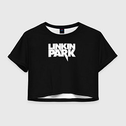 Женский топ Lnkin park logo white