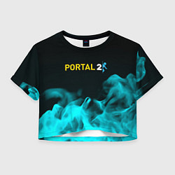 Женский топ Portal fire blue