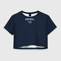 Женский топ Opel тёмно-синий