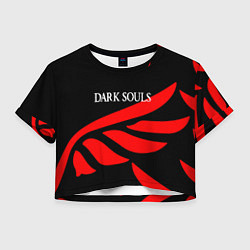 Женский топ Dark souls game wings