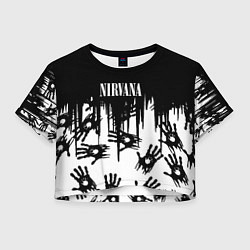 Женский топ Nirvana rok hand