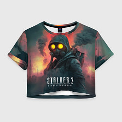 Женский топ Stalker 2 радиоактивный дым