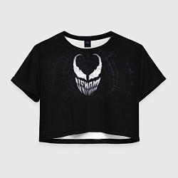 Женский топ Venom face - logo