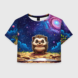 Женский топ Ежик и звездное небо
