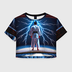 Женский топ Айкидоист и молния