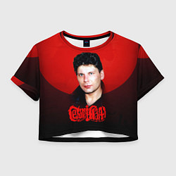 Женский топ Юрий Клинских красная луна