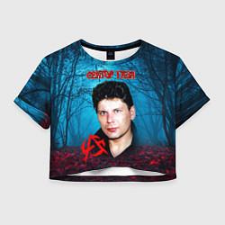 Женский топ Сектор газа вечерний лес