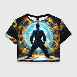 Женский топ Кунг-фу боец