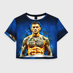 Женский топ Дастин Порье на синем