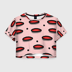 Женский топ Круги маркер - паттерн