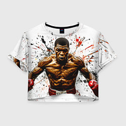 Женский топ Мухаммед Али на белом