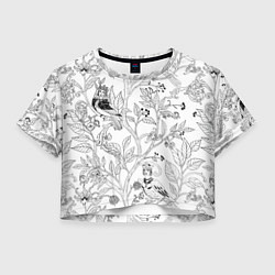 Женский топ Птицы Сирин