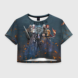 Женский топ Ведьмак герои