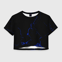 Женский топ Color black blue