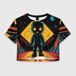 Женский топ Недовольный инопланетянин