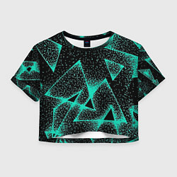 Женский топ The triangle is light blue