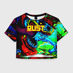 Женский топ Rust hyperbeast