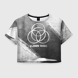 Женский топ Elden Ring - grey gradient