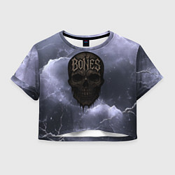 Женский топ Bones череп