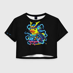 Женский топ Электрическая уточка самурай