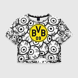 Женский топ Borussia глаза текстура