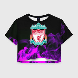 Женский топ Liverpool неоновый огонь